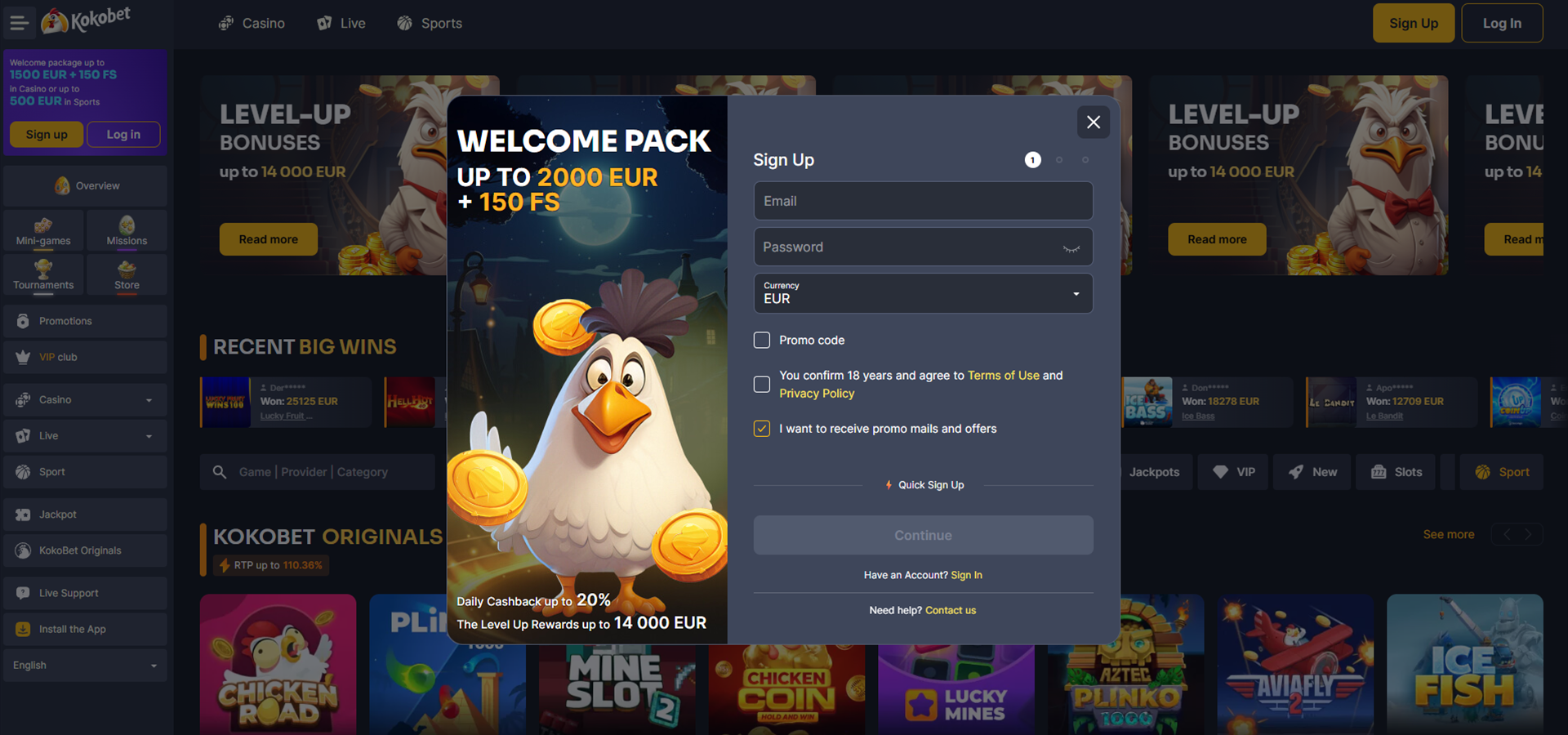 Koko.bet Casino Preview