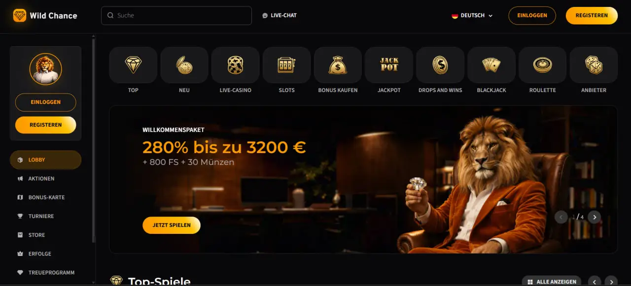 WildChance Casino Preview